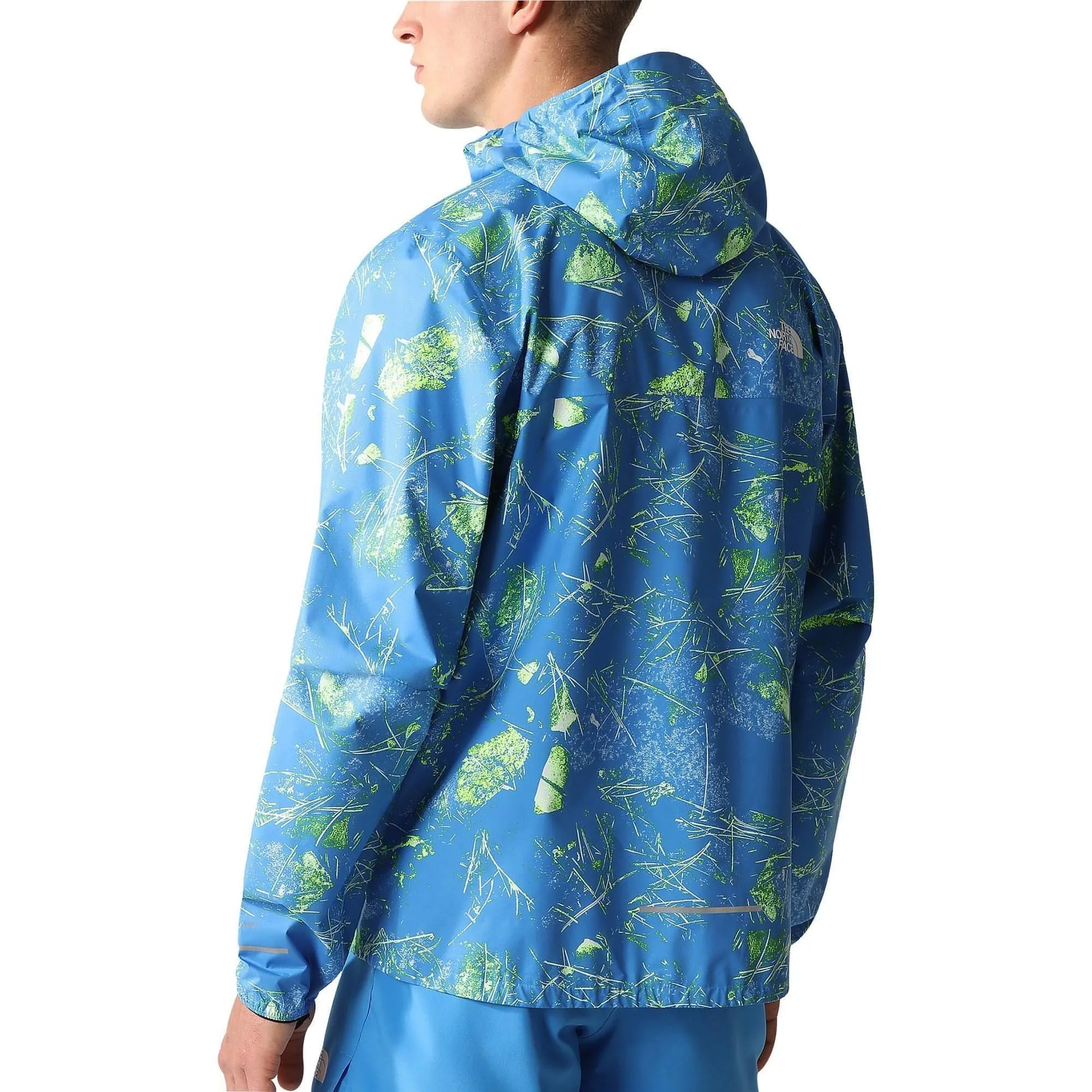 Lightweight Padding The North Face Higher Mens Running Jacket - Blue