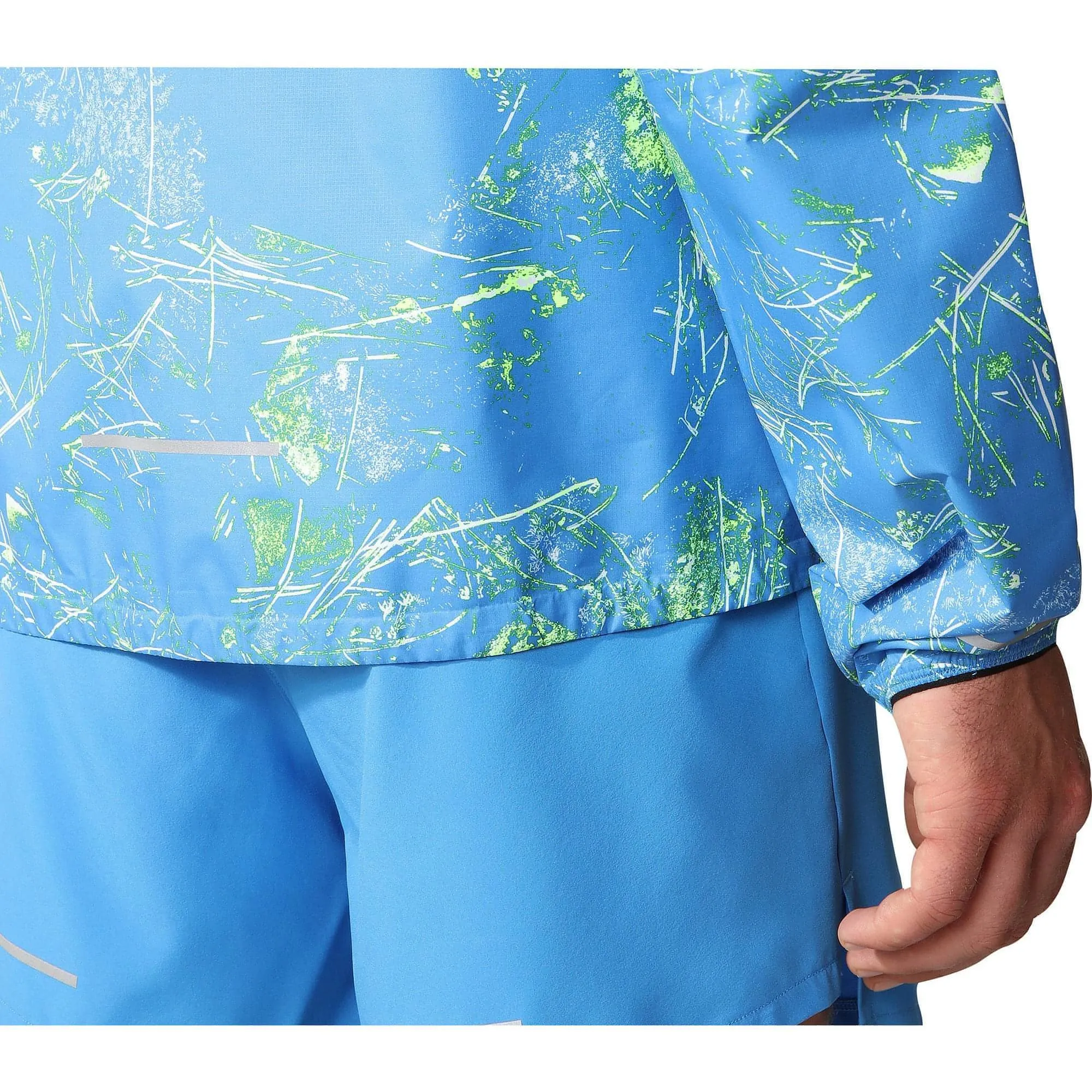 Weather Protection Winter Outer Layer The North Face Higher Mens Running Jacket - Blue