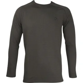 casual and comfortable Casual Essentials More Mile Train To Run Mens Long Sleeve Running Top - Grey