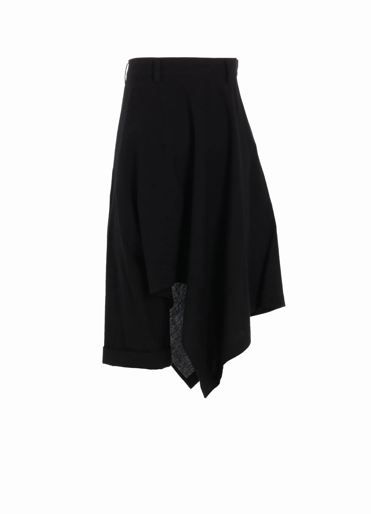 Roomy Shape MUSLIN ASYMMETRY PANTS