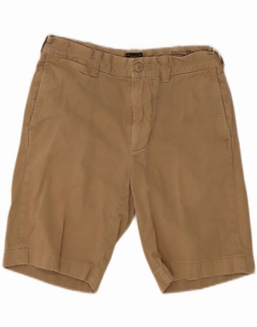 Elastic Comfort Active Flex Fit J. CREW Mens Stanton Chino Shorts W29 Small  Beige