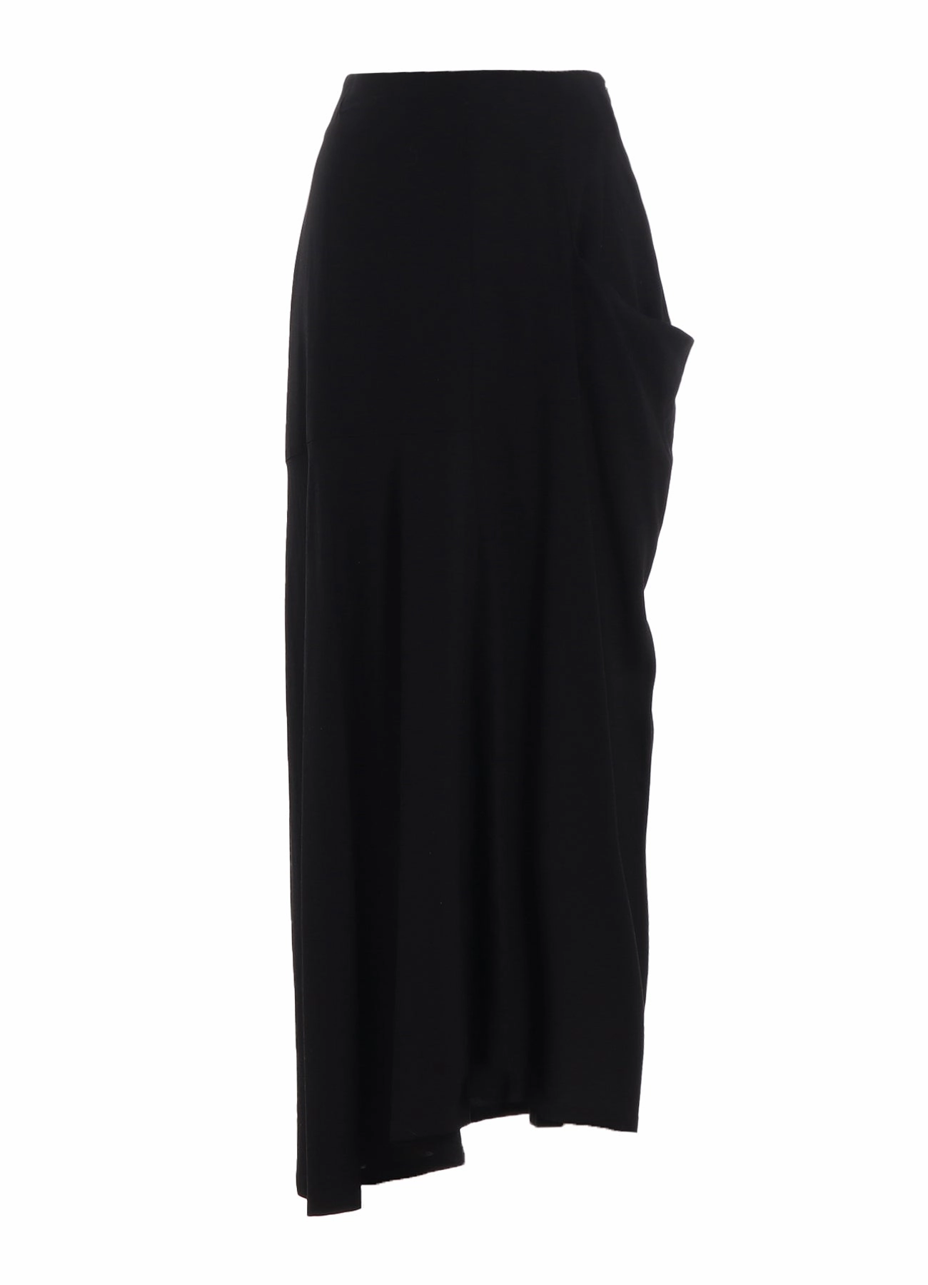 Casual Office RAYON/CAMBRIC LEFT CLOTH SKIRT