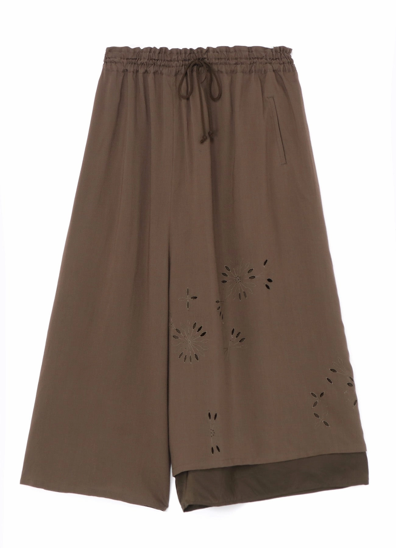 Day Wear DRAWSTRING PANTS WITH DOUBLE LEFT LEG