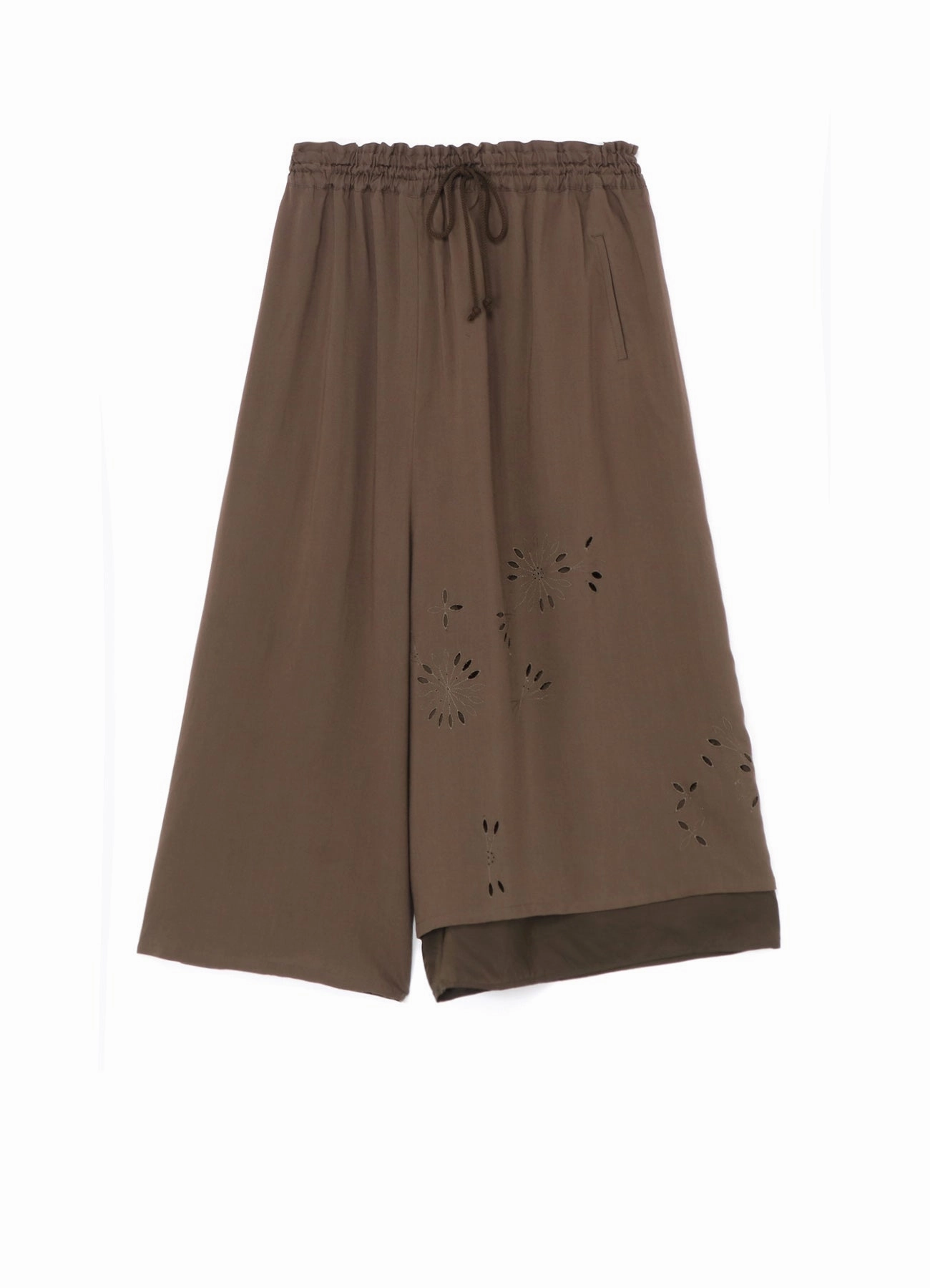 DRAWSTRING PANTS WITH DOUBLE LEFT LEG Chafe Free