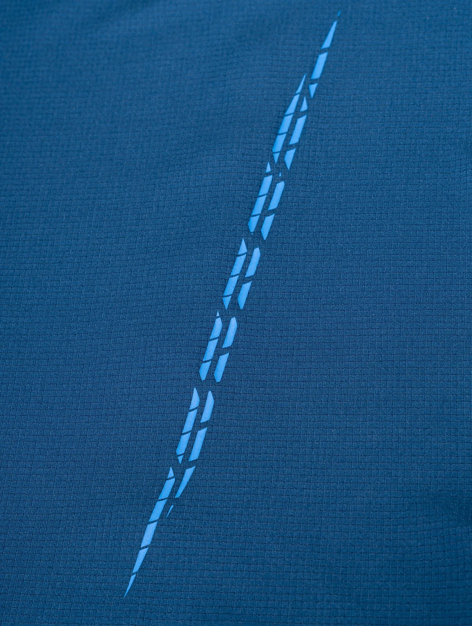 Ronhill Tech Race Mens Running Vest - Blue thermal imaging