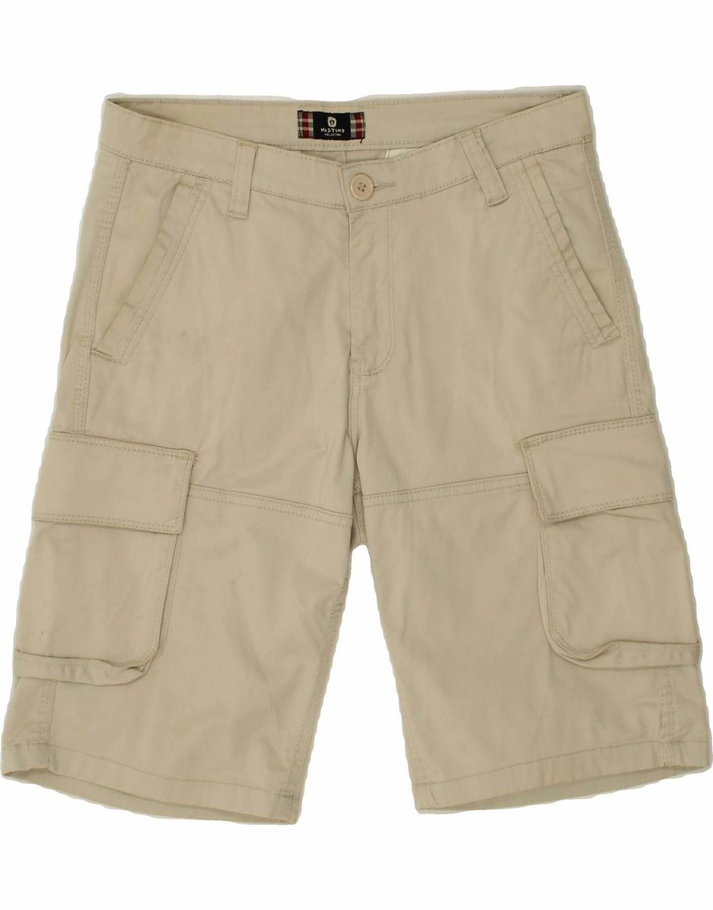 COLLECTION Mens Cargo Shorts W32 Medium Beige Urban Mood garden party wear