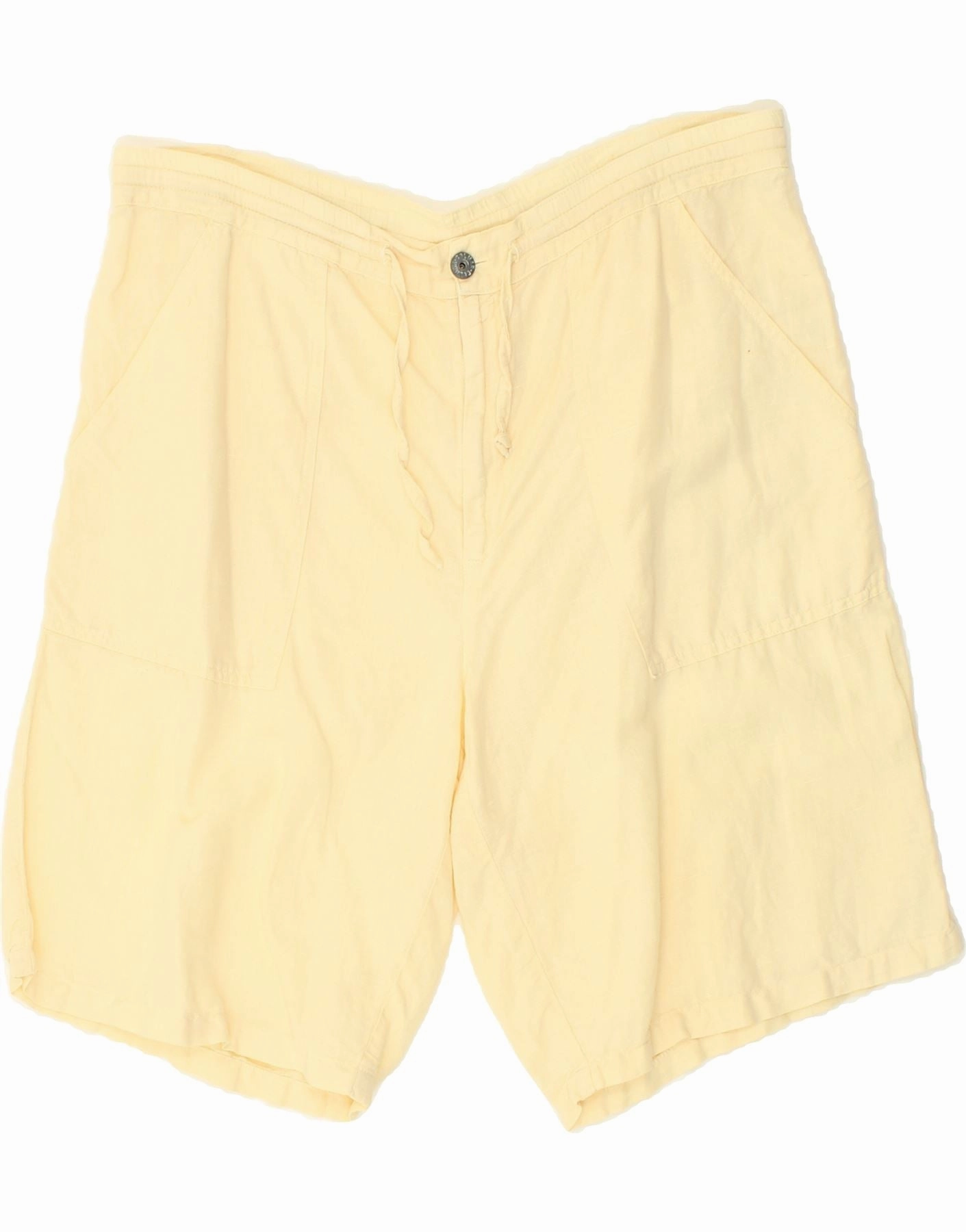 COLMAR Mens Chino Shorts IT 52 XL W36  Yellow Cotton Versatile Design