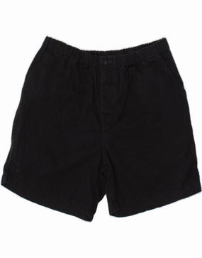 Easy Fit Design IZOD Mens Chino Shorts Large W34  Navy Blue Cotton