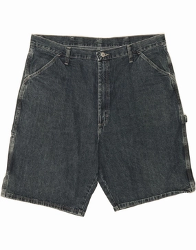 Outdoor Apparel AntiStaticCoating WRANGLER Mens Cargo Denim Shorts W40 XL  Blue Cotton