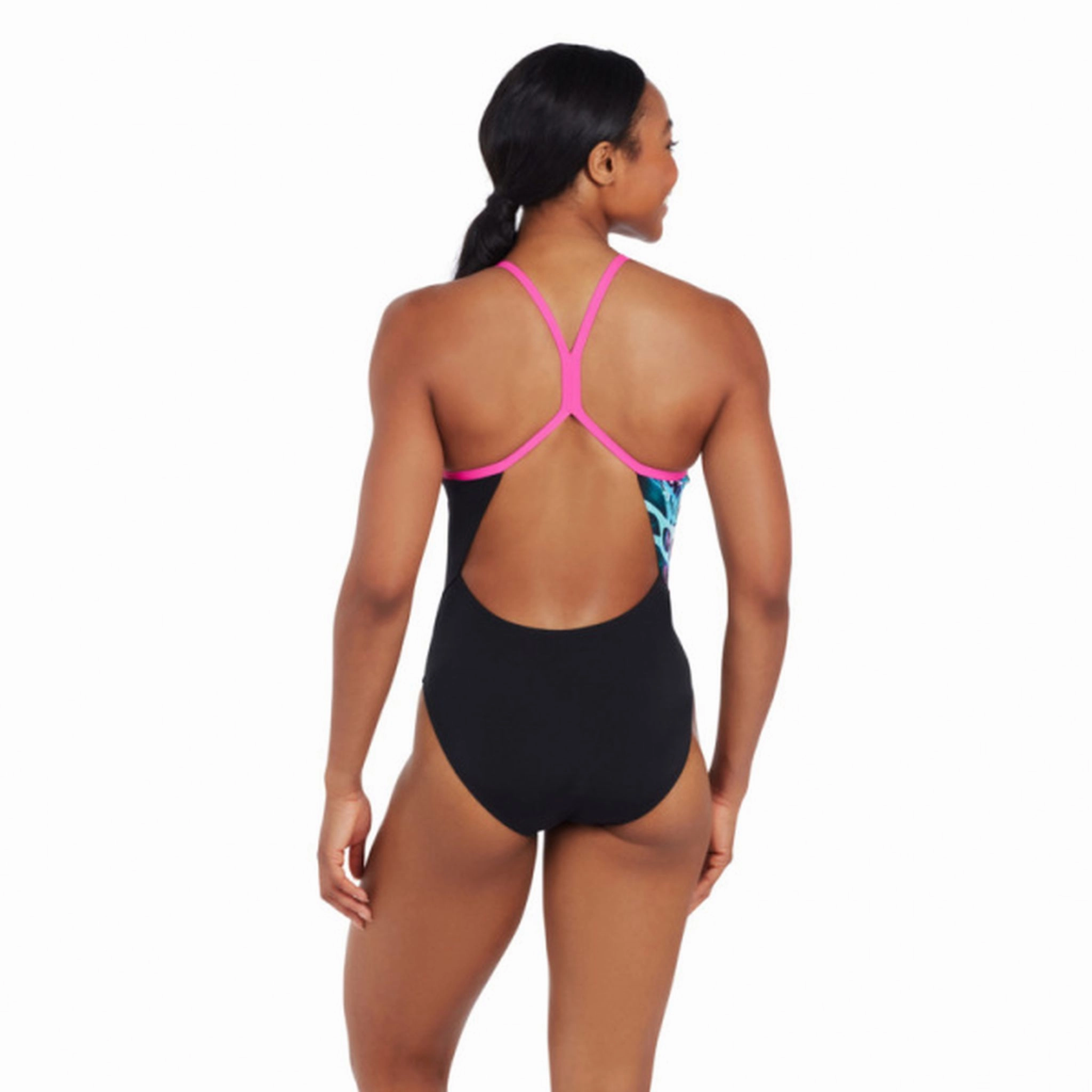 Drag Resistant Texture ZOGGS Womens Dynamo Sprintback One Piece