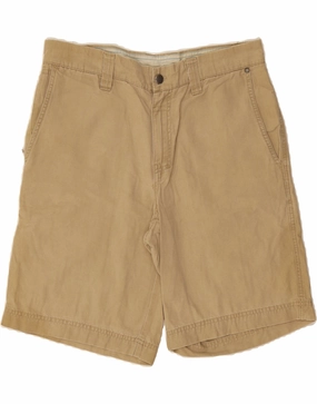Soft Fabric COLUMBIA Mens Cargo Shorts W32 Medium Beige Cotton