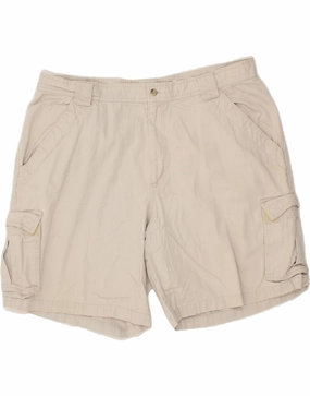 COLUMBIA Mens Cargo Shorts W42 2XL Grey Cotton volleyball outfit