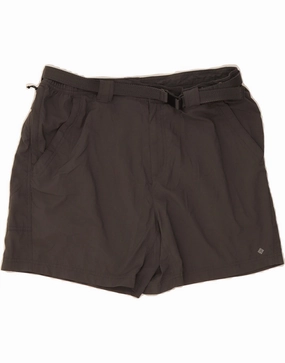 COLUMBIA Mens Casual Shorts IT 52/54 XL W36 Grey Nylon Core Fit Flatlock Seam Technology