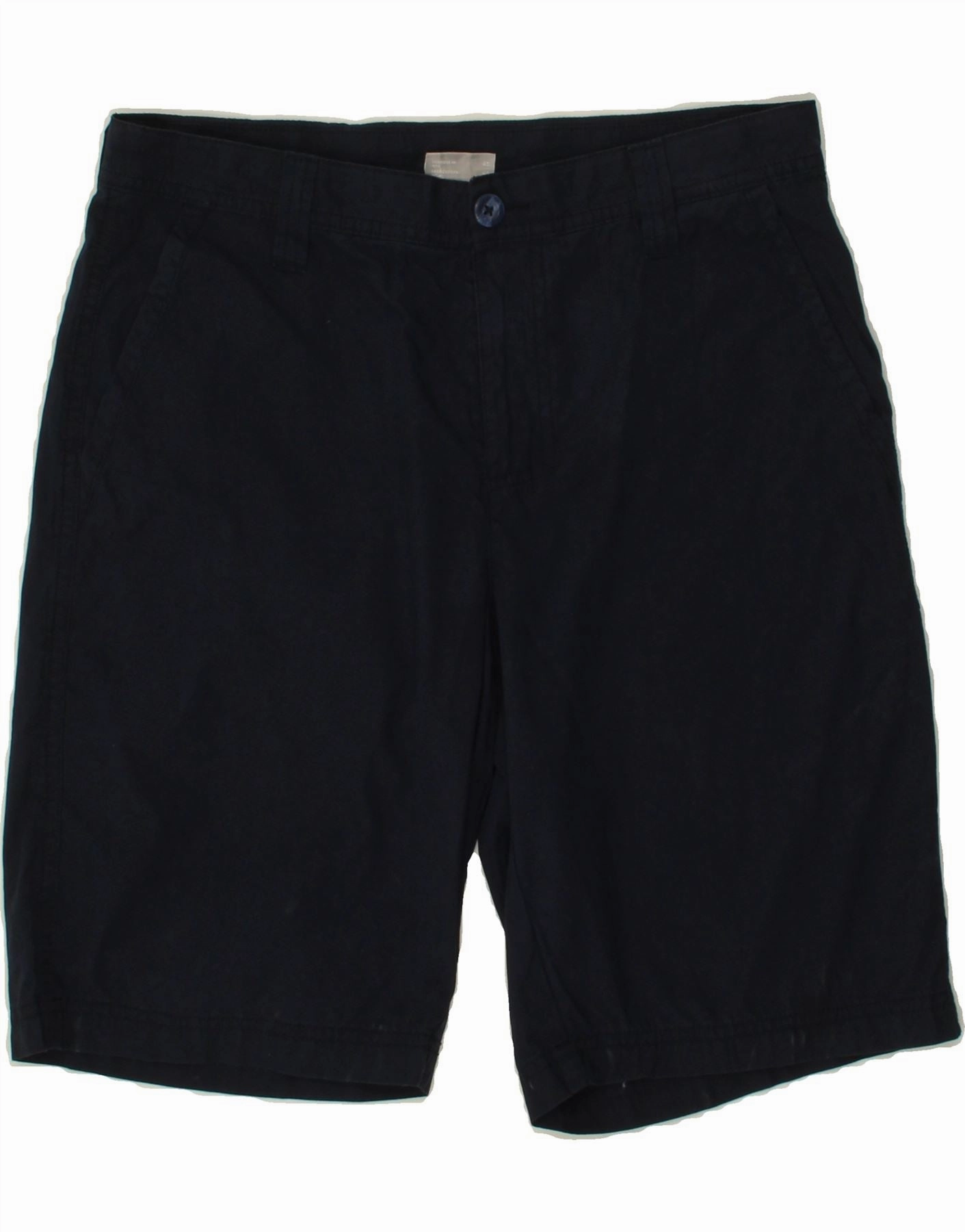 Eco Friendly Material COLUMBIA Mens Chino Shorts W30 Medium Navy Blue Cotton