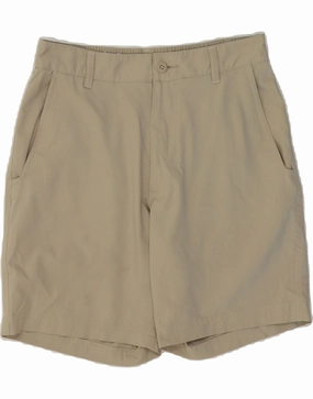 Weekend Comfort COLUMBIA Mens Chino Shorts W32 Medium  Beige Polyester