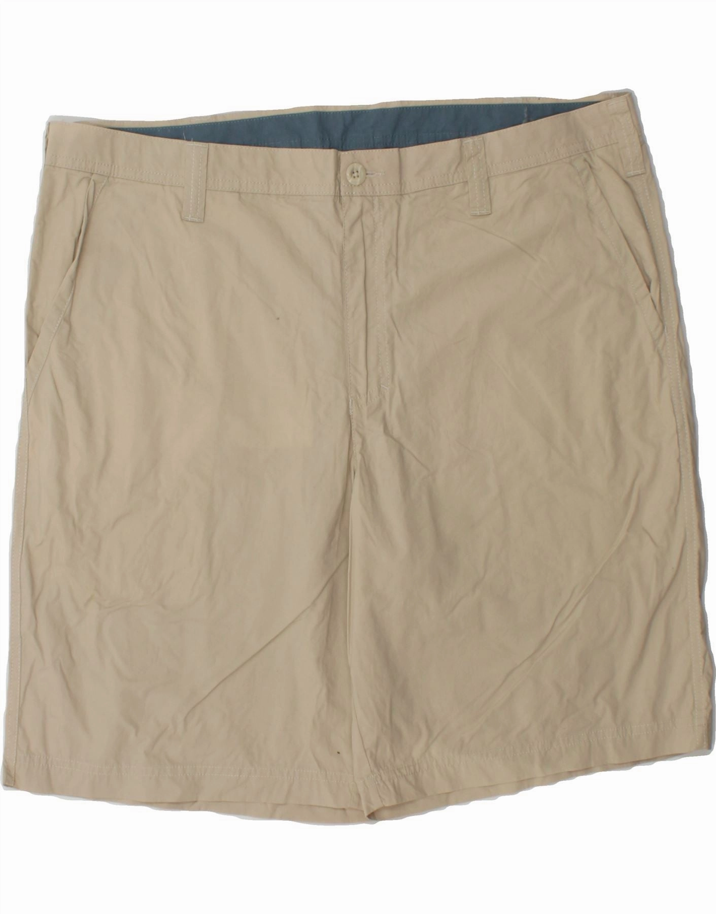 Modular Storage Design COLUMBIA Mens Chino Shorts W40 XL Beige Cotton