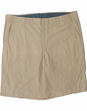 Modular Storage Design COLUMBIA Mens Chino Shorts W40 XL Beige Cotton
