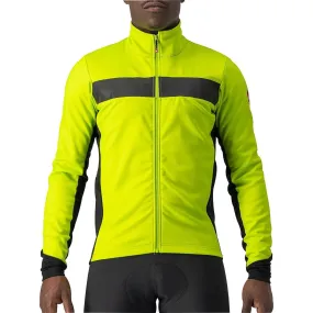 Attitude Castelli Raddoppia 3 Mens Cycling Jacket - Yellow