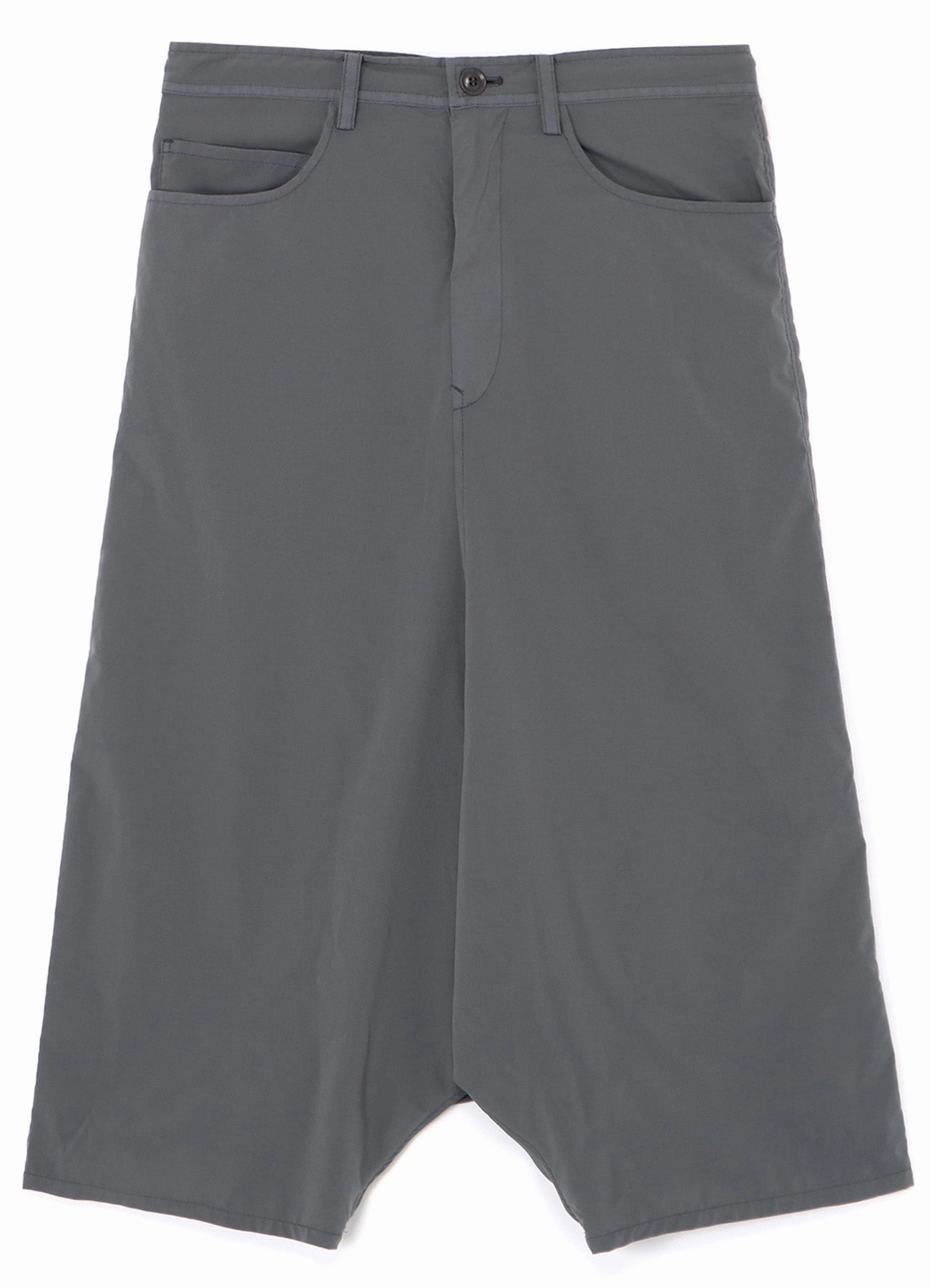 Adaptable Style TYPEWRITER POLYESTER 5-POCKET SAROUEL PANTS