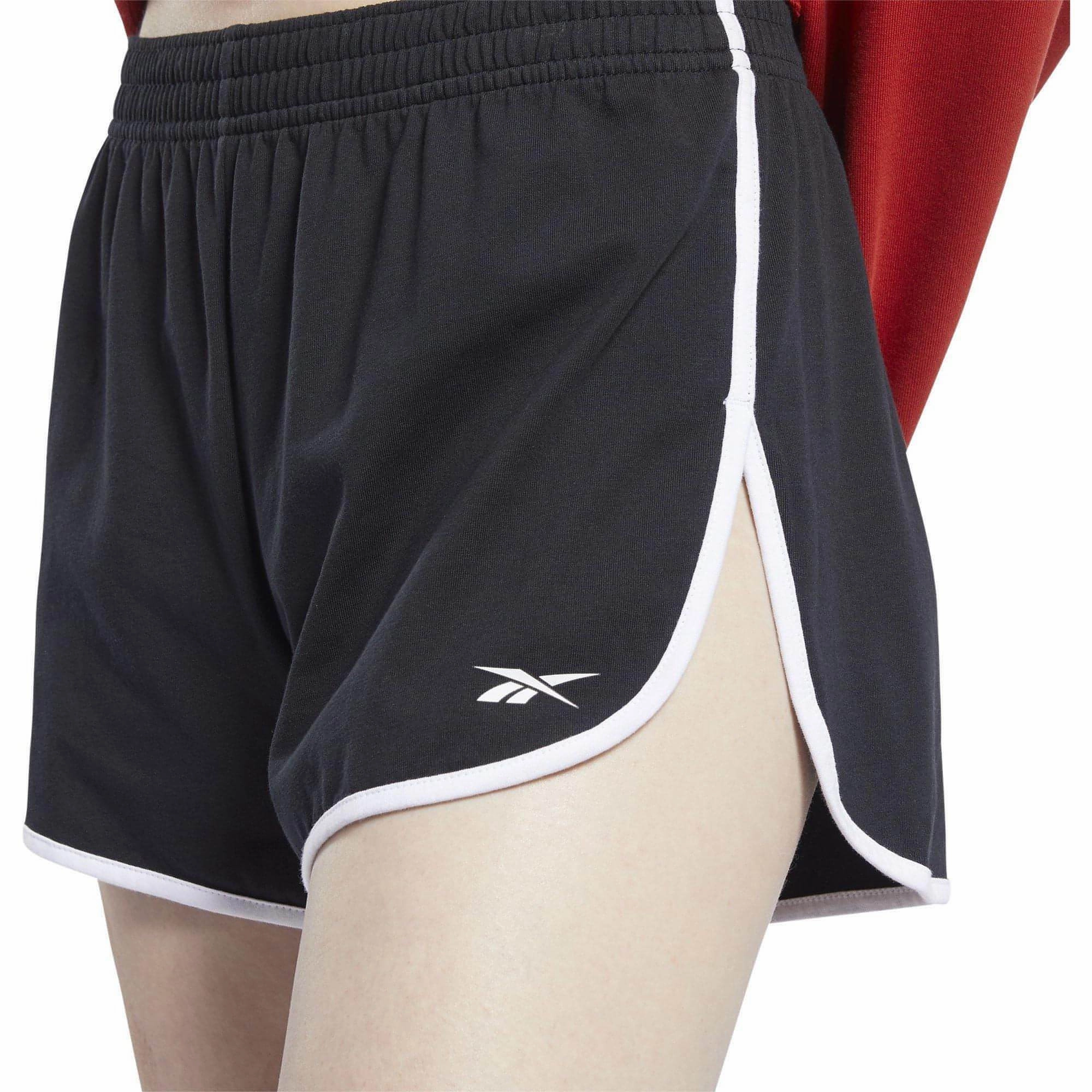 Reebok Meet You There Womens Training Shorts - Black Sport Friendly Urban Fashion