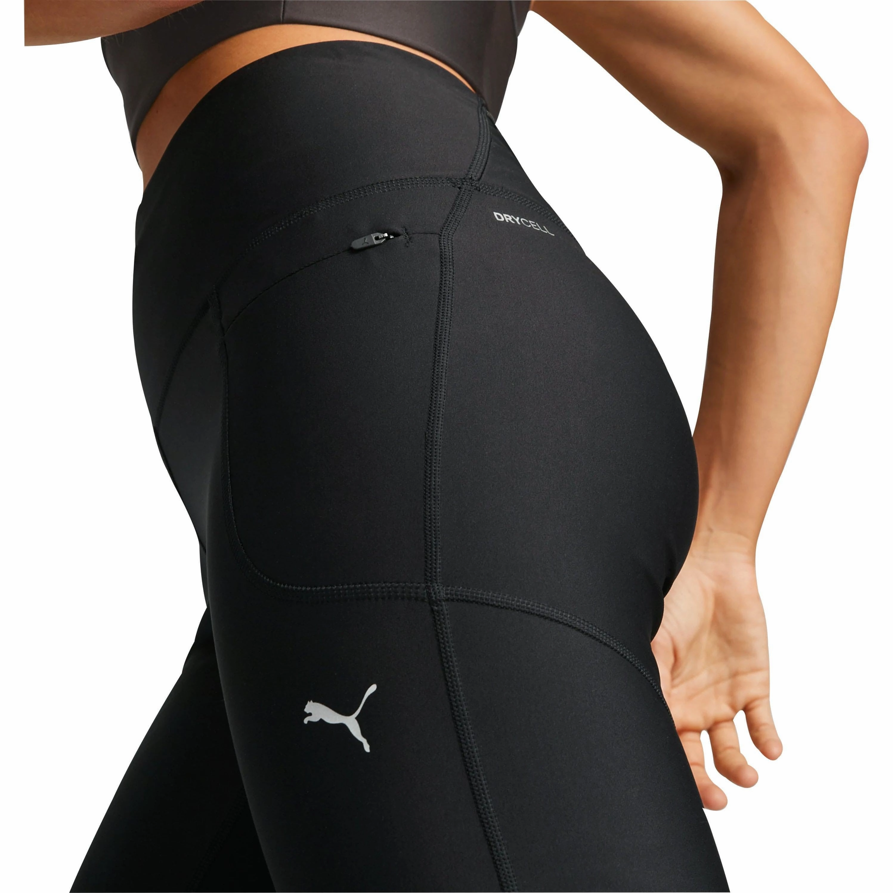 Puma Run Ultraform Womens Long Running Tights - Black Anti Pilling