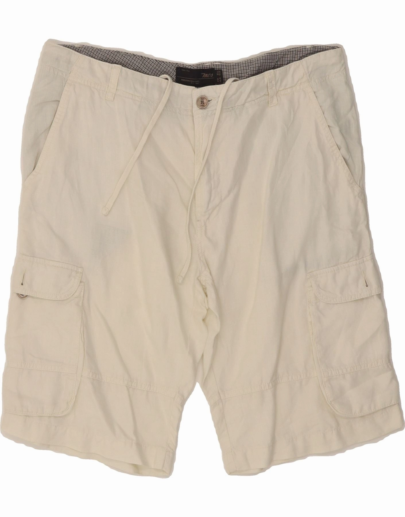 Compression Lining Daily Essential MARLBORO CLASSICS Mens Cargo Shorts EU 52 XL W36  Off White