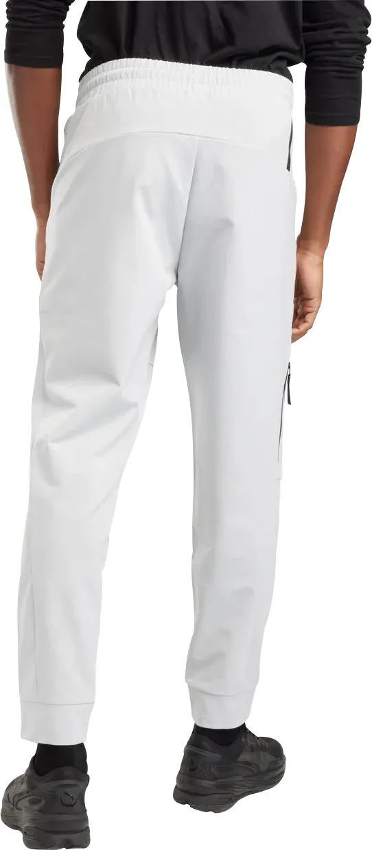 Breathable Performance Wear Seamless Design Puma Tech Woven Mens Track Pants - Grey