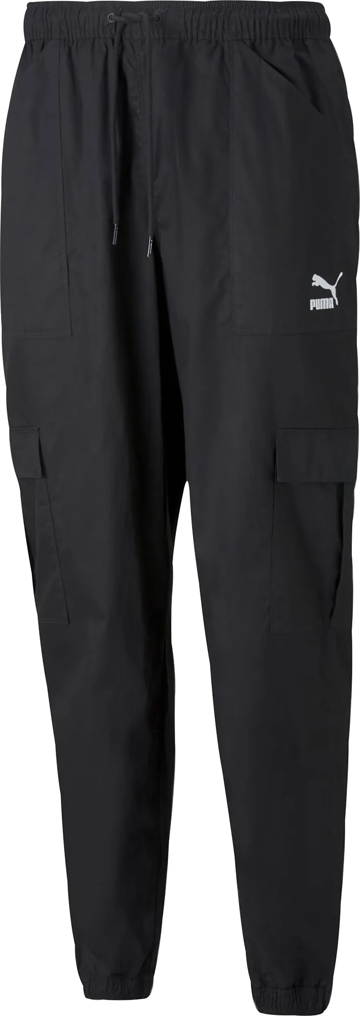 Loose cut All Day Wear Puma Classics Mens Cargo Pants - Black