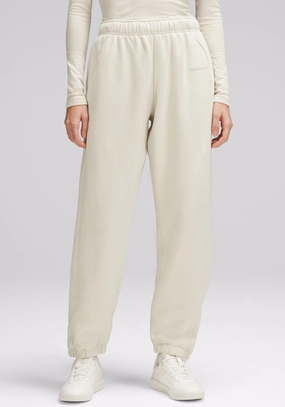 Scuba Mid-Rise Oversized Jogger | Regular Smooth Fabric No Ride Up