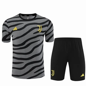 futuristic Juventus Short Sleeve Training Suit For Men T-shirt/short