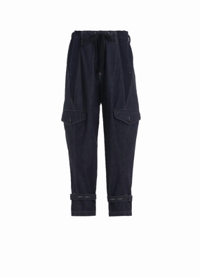 7oz TWO-TONE DENIM M-59 CARGO PANTS Easy Movement Quick Fit