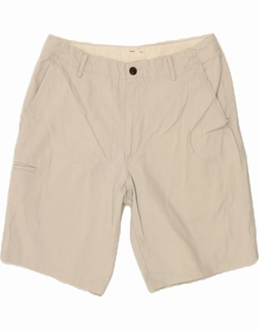 DOCKERS Mens Cargo Shorts W32 Medium Beige Cotton Chill Vibes Static Free Finish