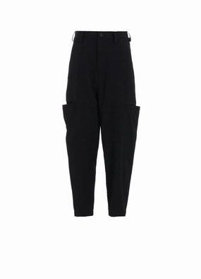 WOOL GABARDINE TAPERED PANTS Perfectly Fit CompressionFitFabric