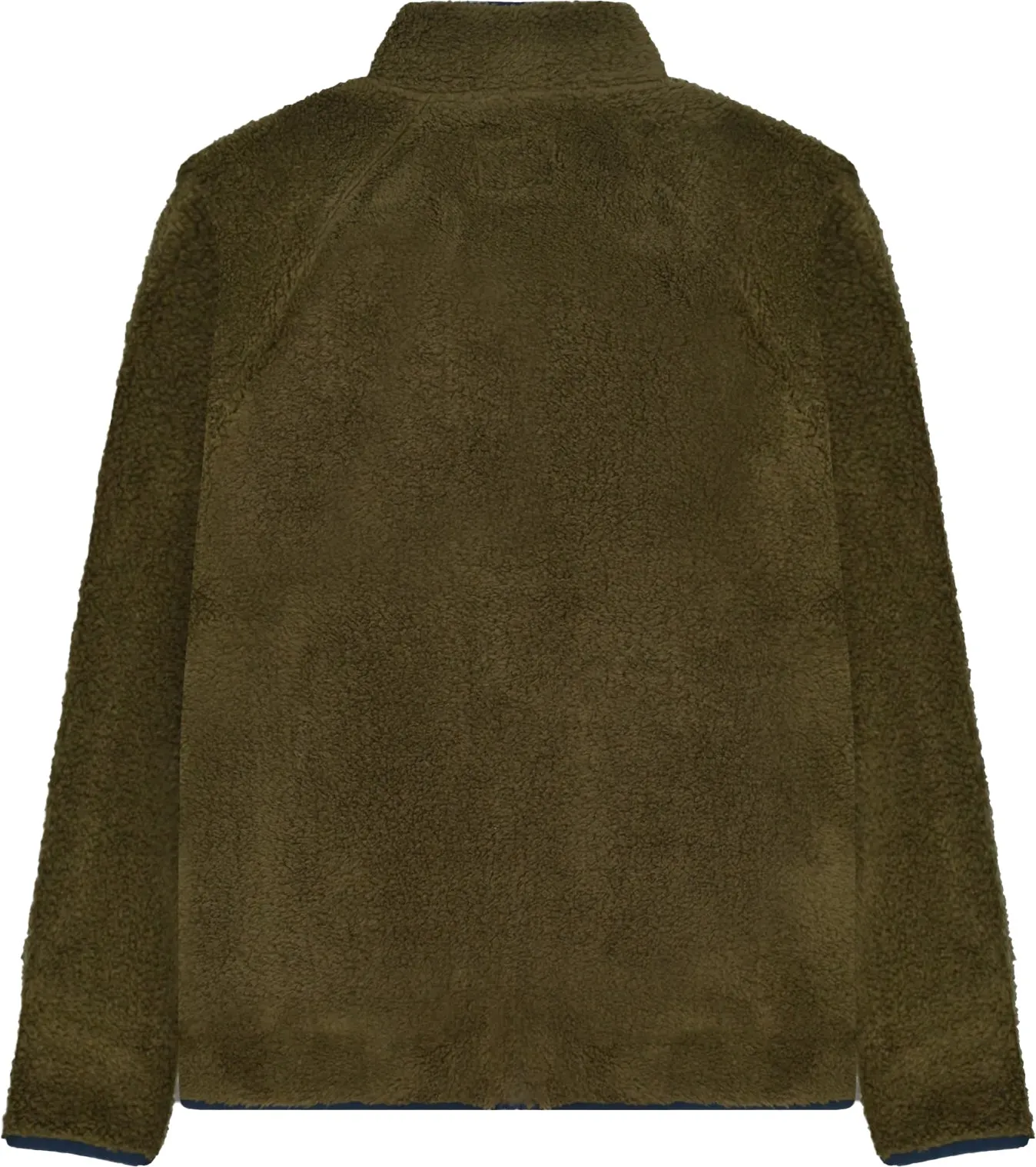 Explain Loungewear Lambretta Sherpa Mens Fleece Jacket - Green