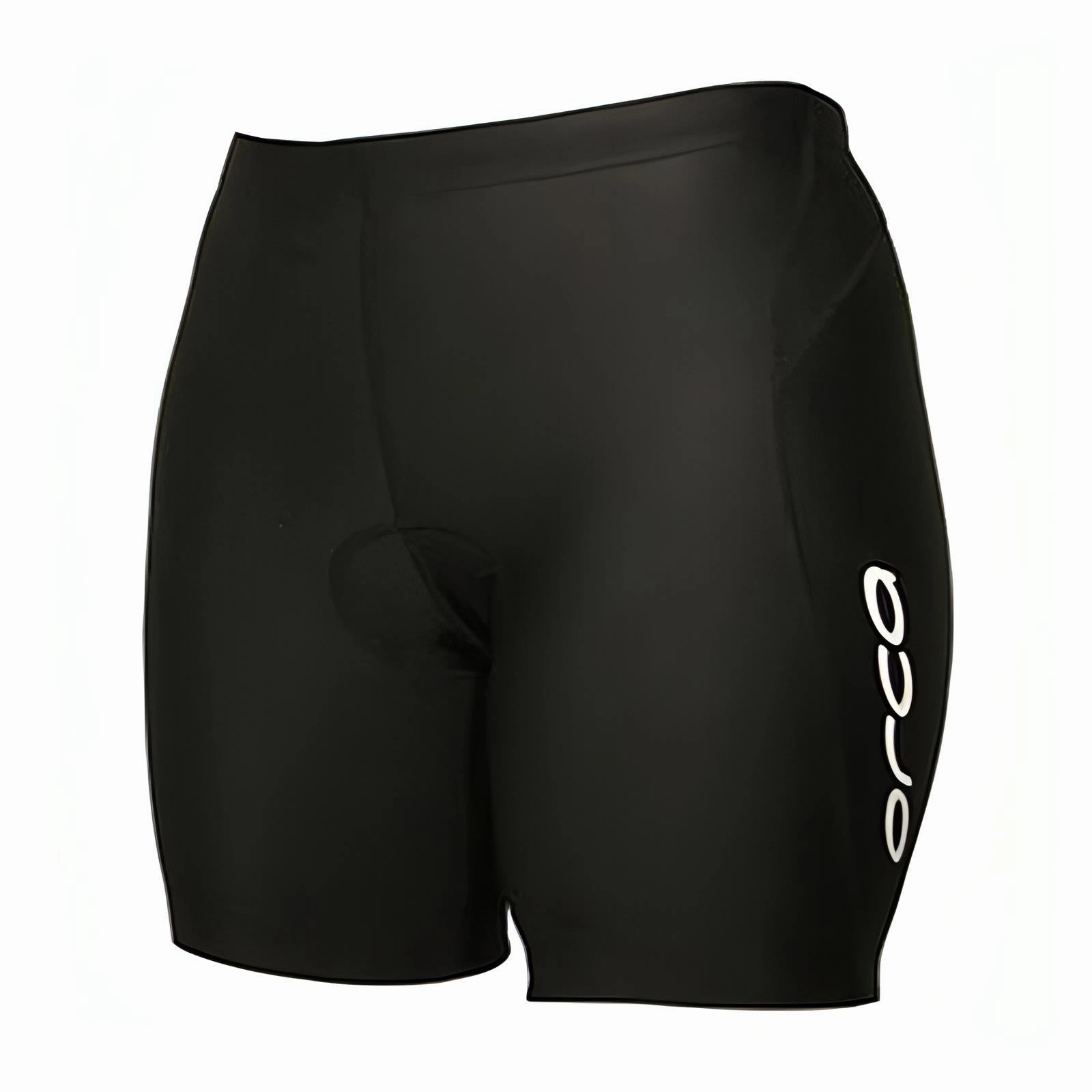 Orca Equip Womens Triathlon Shorts - Black Stretch Flex Non Binding Leg Openings