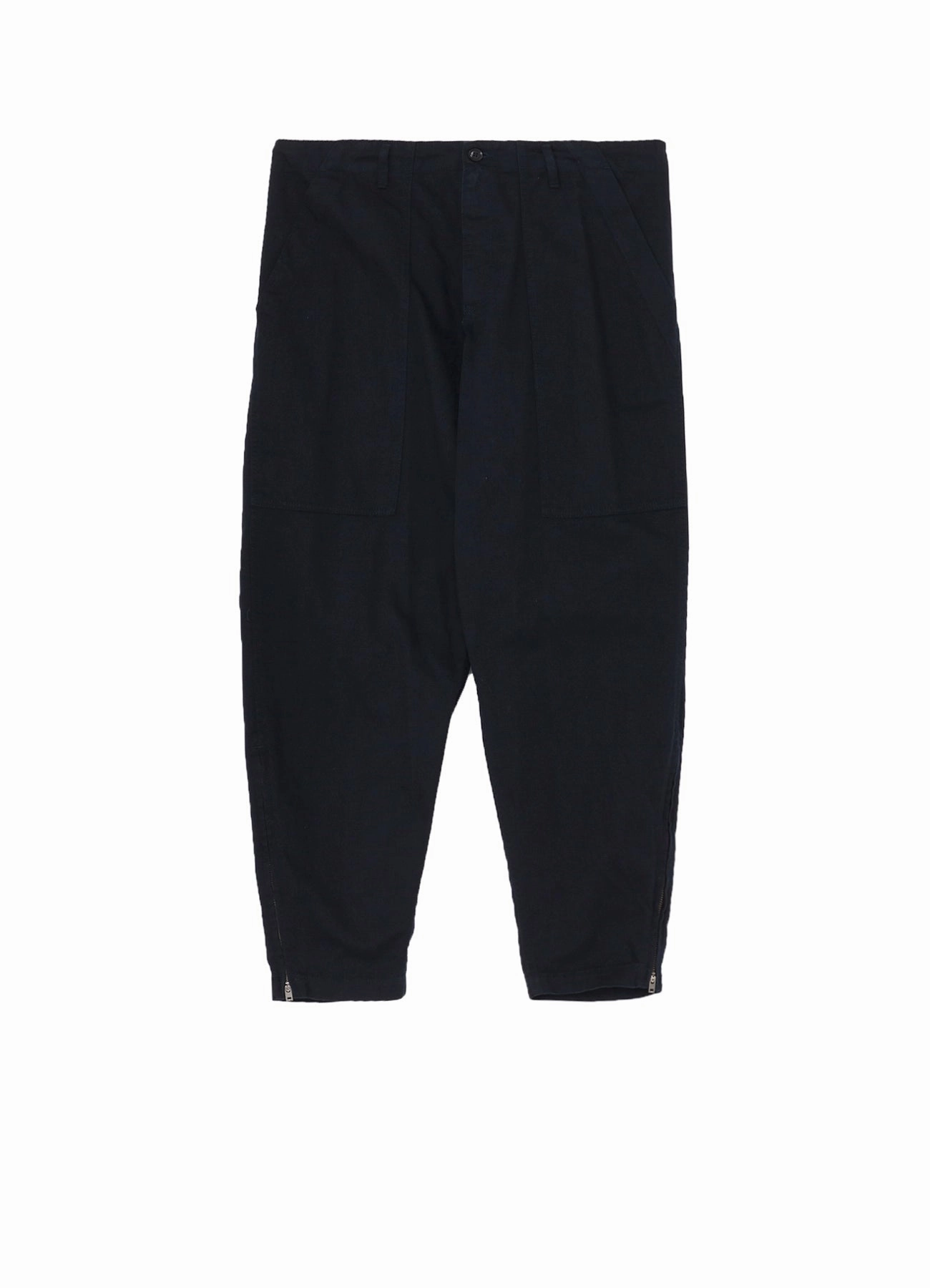 Performance Layer BLACK SCANDAL KATSURAGI HEM ZIP PAINTER PANTS