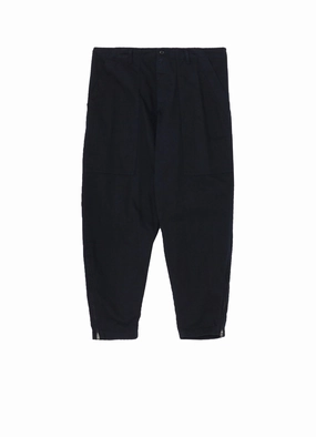 Performance Layer BLACK SCANDAL KATSURAGI HEM ZIP PAINTER PANTS
