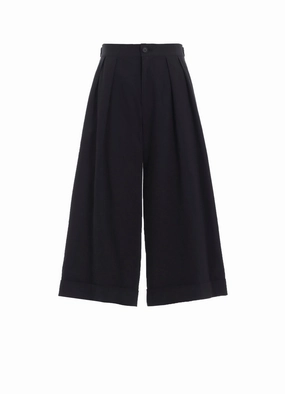 Quick-Dry Material C/Li CANVAS WIDE PANTS