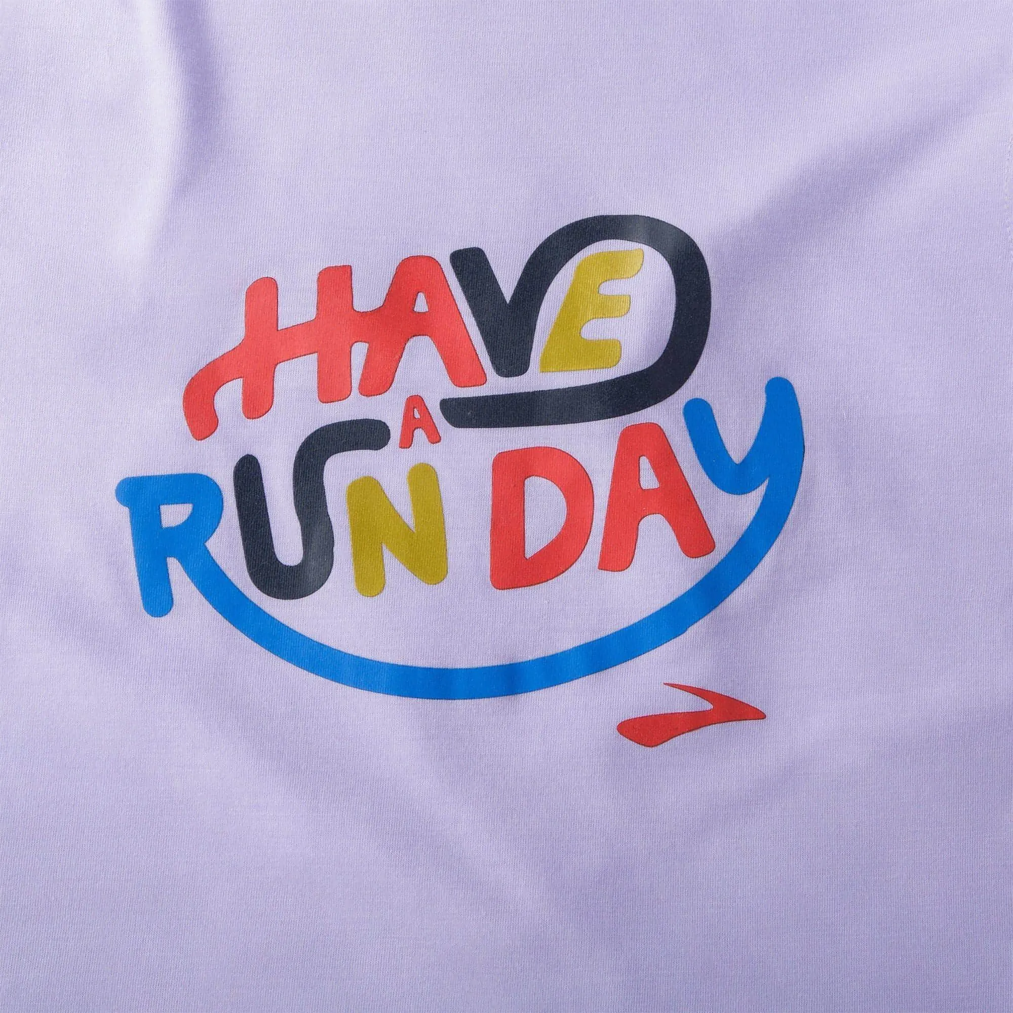 Brooks Distance Graphic Short Sleeve Womens Running Top - Purple Timeless Top All-day style