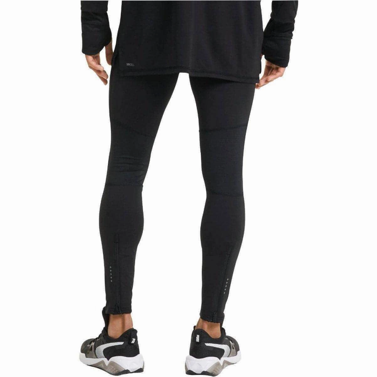 Work Commute Outdoor Lover Puma Favourite Mens Long Running Tights - Black