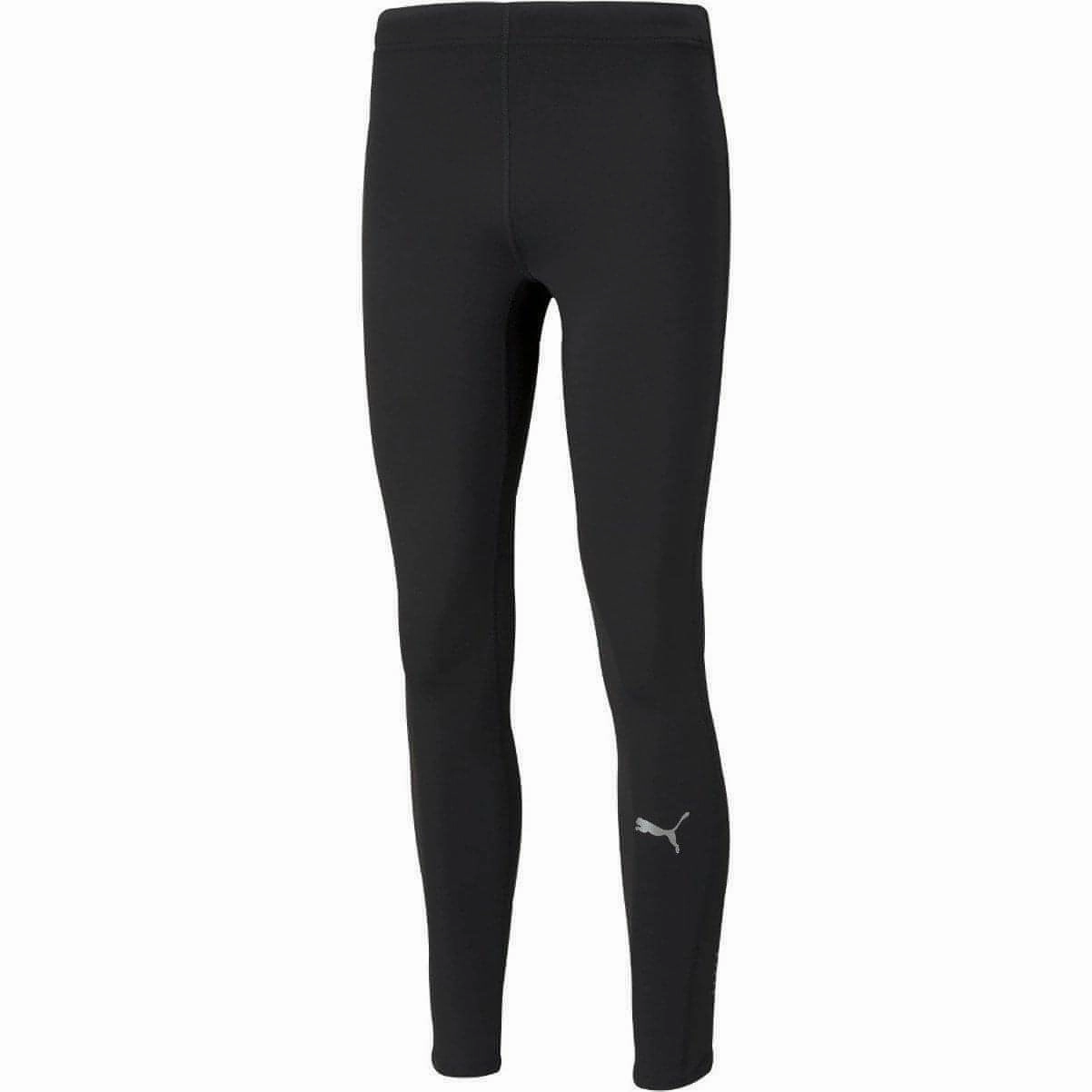 Fade Resistant Airport Travel Slim Look Puma Favourite Mens Long Running Tights - Black