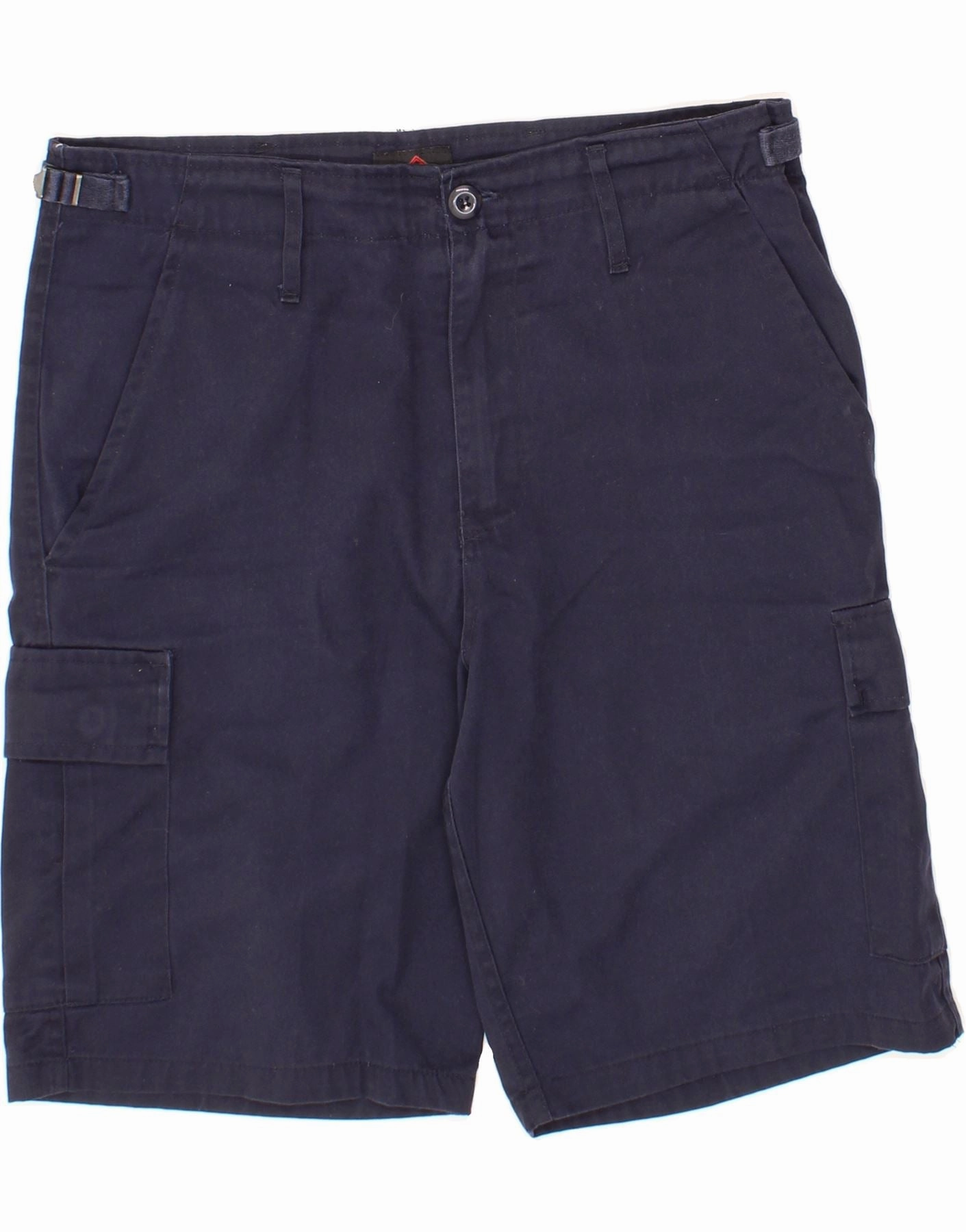 Stay Fresh Soft Finish NORMANI  Mens Cargo Shorts Medium W32 Navy Blue Cotton