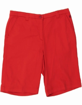 Functional Clothing Comfortable Motion CONTE OF FLORENCE Mens Chino Shorts IT 48 Medium W32  Red Cotton