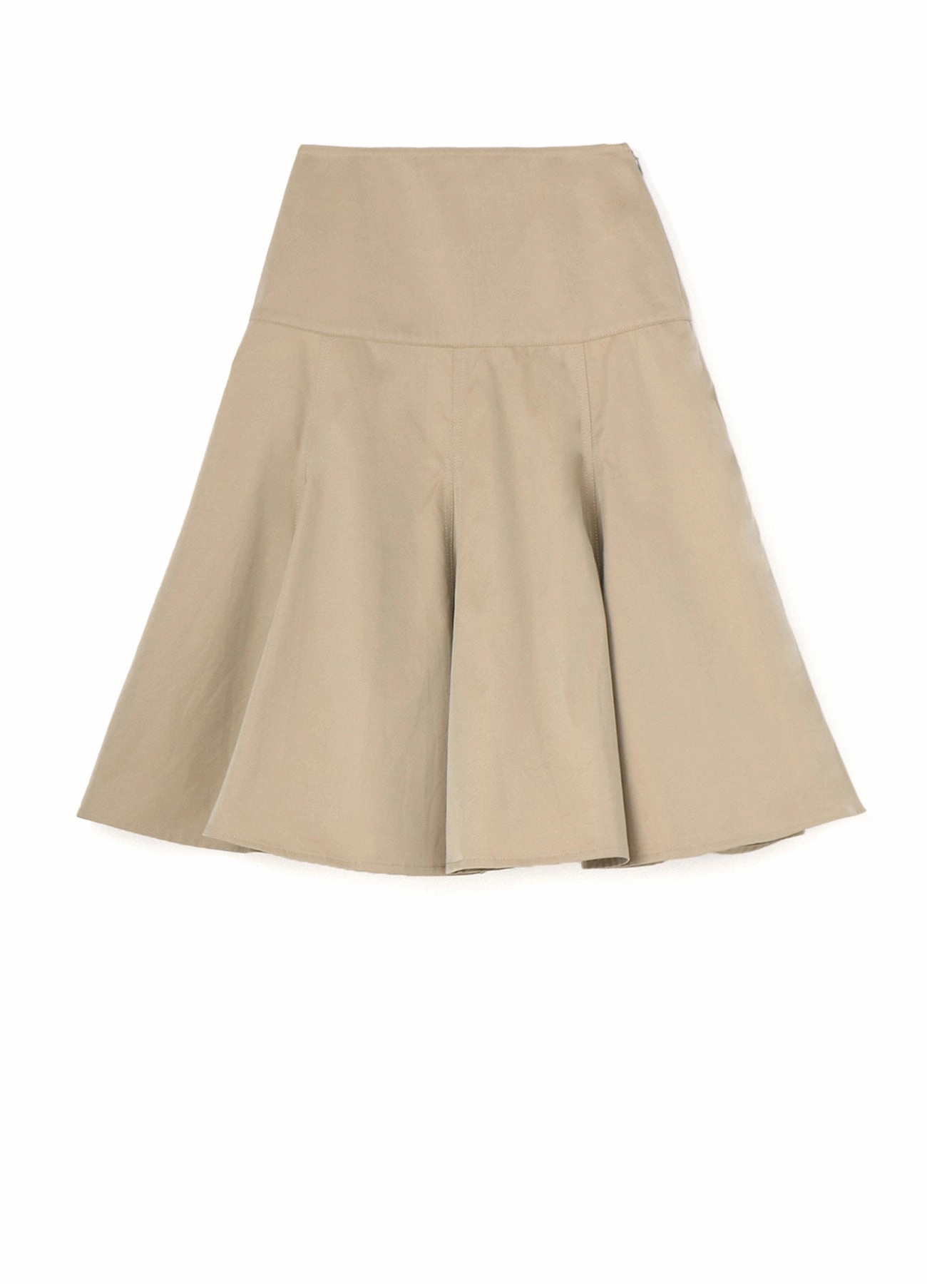 HighRiseWaistband COTTON GABARDINE  FLARE SKT
