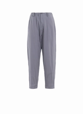 COTTON LAWN GARMENT DYE SLIM PANTS Smart Casual