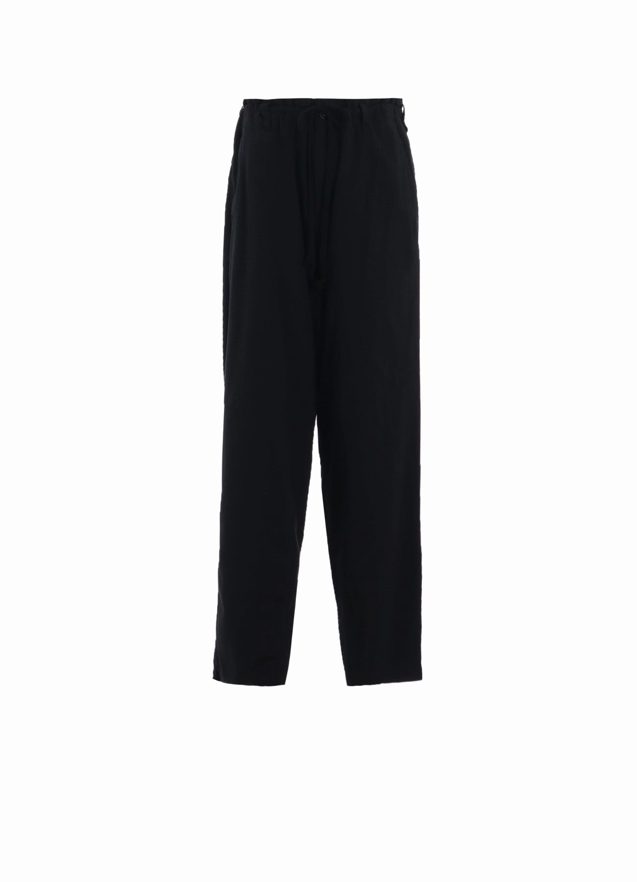 Stretch Flex Layered Protection COTTON/LINEN POPLIN WAIST-STRING PANTS