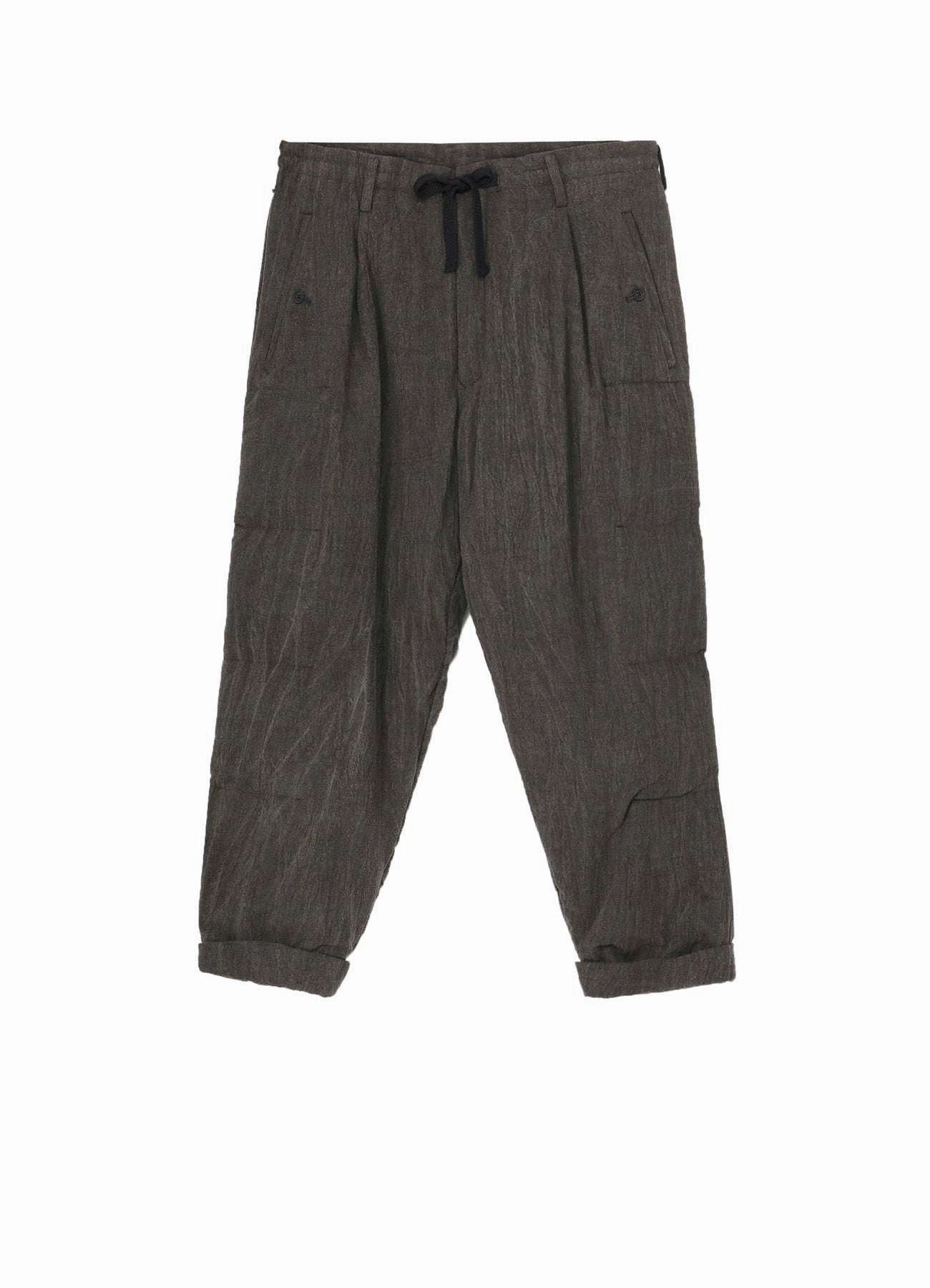 Non Slip Waistband COTTON LINEN SHEETING  HORIZONTAL PADDED PANTS