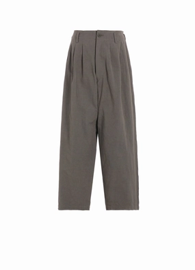COTTON POPLIN PANTS WITH SIDE TAPE DETAIL All-day Comfort Outdoor Ready