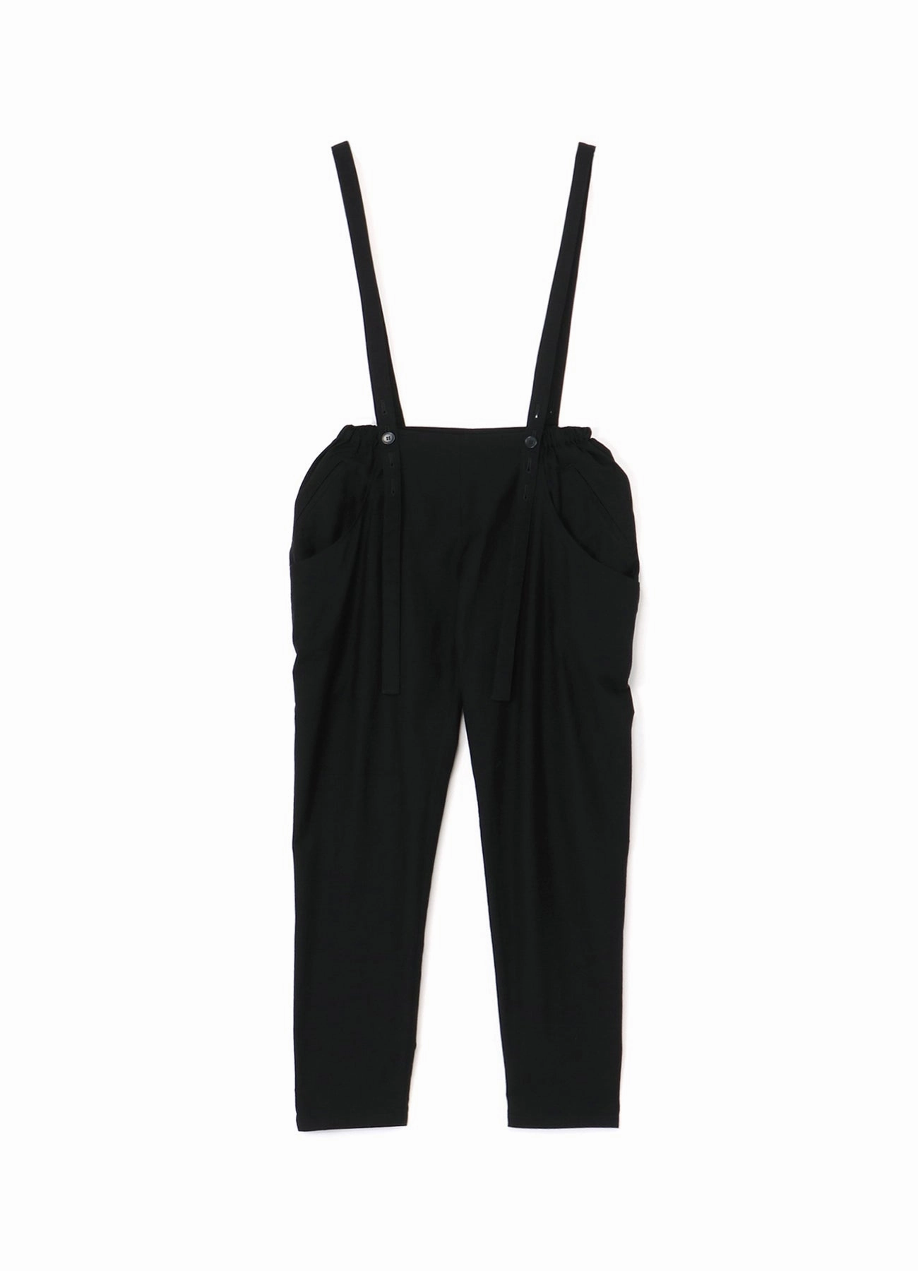 Simple Comfort Wear COTTON SERGE PANTS WITH SUSPENDERS