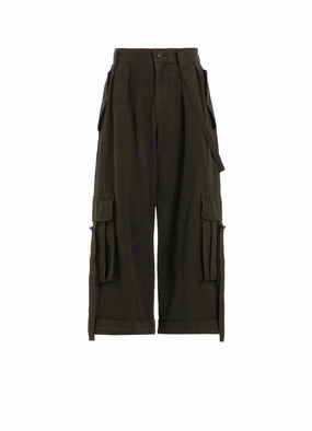 COTTON SLAB GARMENT DYEING MACKIN CARGO PANTS Quick Comfort Fit